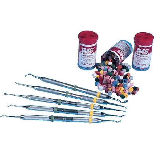 Hu-Friedy IMS-1288 Color Code Instrument Rings, Regular, Blue
