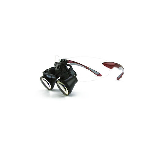 9900958 Loupes Red Frame, 3.0x Kit, 10"-13" Distance, 1-5004