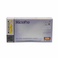 9507300 MicroPro Latex PF Gloves Small, 100/Box