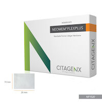 4960400 Neomem FlexPlus Resorbable Collagen Membrane 15 x 20 mm, NF1520