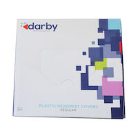 9514700 Plastic Headrest Covers 9.5" x 11", Regular, 250/Box
