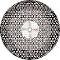 9593900 Superflex NTI Diamond Discs D934-220, Medium, Double Sided, Perforated