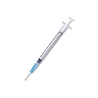 5037010 Tuberculin Syringe 25 Ga, 1 ml, 100/Box, 309626