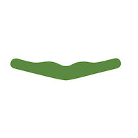 8390310 Slick Band Tofflemire Bands #2 Sub-Gingival, Dead Soft, Green, 100/Box, SMT300D10
