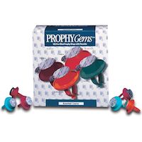 9540620 Prophy Gems Coarse, Assorted, 100/Box, PGC143AS