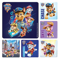 5253620 Assorted Stickers Paw Patrol Movie Stickers, 100/Roll, PS725
