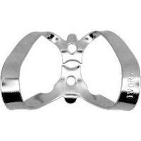 8492530 Ivory Rubber Dam Clamps, Winged 9, Labial Prep, 57384