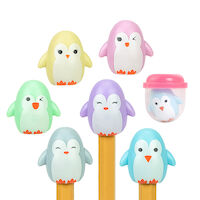 525-5530  1", Penguin Pencil Topper Vending Capsules, 250/Pkg product image
