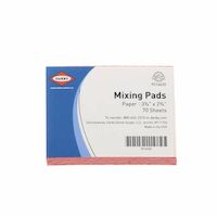 9516630 Mixing Pads Paper, 3.75" x 2.75", 70 Sheets