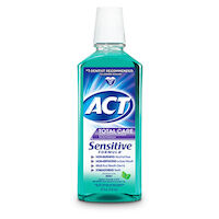 8520440 ACT Total Care Sensitive, 18 oz., 9641, 6/Box, 1, AlcoholFree, Mild Mint