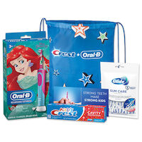8180540 Crest Plus Oral-B Kids 3 Plus Electric System Bundle Disney Princess, 3/Pkg., 83529416