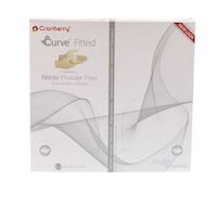 9540840 Curve Fitted Nitrile PF Gloves Size 6, 100/Box, 3424