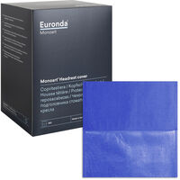 5258450 Monoart Headrest Covers Blue, 33 x 34, 213038, 250/Pkg