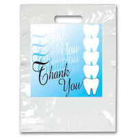 525-4750  Large Thank You in Script Bag, 9" x 13", 100/Pkg product image