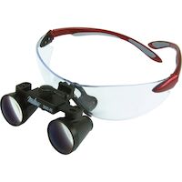 9900950 Loupes Red Frame, 2.5x Kit, 10"-13" Distance, 1-5000