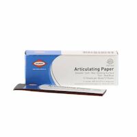 9501460 Articulating Paper ThinStraight, 71 microns, Blue/Red, 12Books/Box