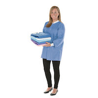 9526760 SafeWear Hipster Jackets Protective Hip-Length Jacket Small, Deep Blue, 12/Pkg., 8101-A