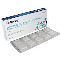 5254470 Dental Hemostatic Gauze Dental Hemostatic Gauze Dressing,20/Box