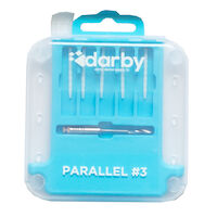9520870 Parallel Fiber Posts Size 3 Kit, 1.3mm, 10 Parallel Posts, 1 Bur