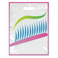 331-0080  Neon Toothbrush, 9" x 13", 250/Pkg. product image