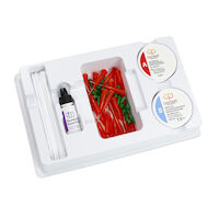 8890090 Core Paste Jar Kit w/ Fluoride, Quick Set, White, 030612525