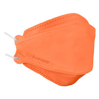 5255090 BeeSure Radiant Face Masks Radiant Orange, BE2620, 40/Box