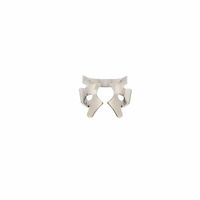 8492590 Ivory Rubber Dam Clamps, Winged 56, All Large Molars, 57374