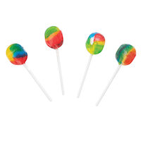 5252690 Sugar-Free Rainbow Lollipops Sugar-Free Rainbow Lollipops, 240/Pkg., JV563