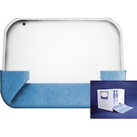 9513890 Edge-Ease X-Ray Cushion Large, Blue, 300/Box, BWEEB