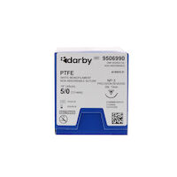 9506990 PTFE Sutures  3/8 NP-3 5/0 18", 12/Box