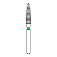 525-8990  Round End Taper, 856L-020C, P856L020C, Green, 5/Pkg, Coarse product image