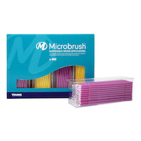 9532401 Microbrush Plus Fine, Dispenser Kit, Yellow,Pink, PF400-KIT