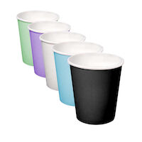 5252011 Disposable Paper Cups Disposable Paper Cups, 5 oz., 800/Pkg., Black, UBC-6210