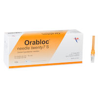 5256711 Orabloc Needles 5256711, 27G S X, 1" (25mm), 102704025, 100/Box