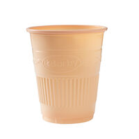 3411021 Plastic Cups Beige, 5 oz., 1000/Pkg.