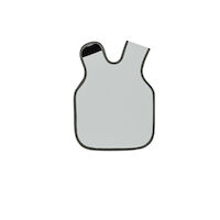 Soothe-Guard Air Lead-Free X-Ray Apron Pano-Dl Aprn Child Light Blue w/o Coll Ea thumbnail 2