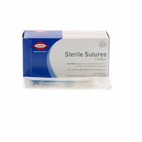 9505521 Silk Non-Absorbable Sutures 3/0, 1/2" Reverse Cutting, NJ-1, 18", 12/Box