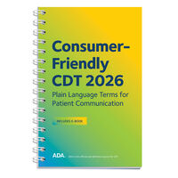 CDT 2026 Coding Book 2026 Consumer Friendly CDT Ea product image