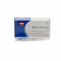 9505531 Silk Non-Absorbable Sutures 5/0, 3/8" Reverse Cutting, NP-3, 18", 12/Box