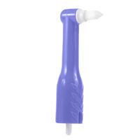 DentiCare Swivel Prophy Angle Brush Tapered White Latex-Free 100/Bx thumbnail 2