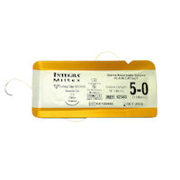 Suture 5-0 18" Plain Gut Monofilament C-3 Green 12/Bx - Suture 5-0 18" Plain Gut Monofilament C-3 Green 12/Bx - Image 1
