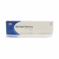 9508251 Syringe Sleeves 2.5"W x 10"L, Sleeves, 500/Box
