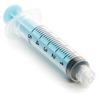 9060851 CanalPro Color Syringes 5 ml, Blue, 50/Box, 60019322