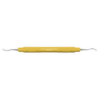 9567851 Sickle Scalers #204SD, EagleLite Handle, Yellow, AES204SDX