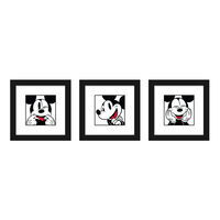 5258071 Wall Art 5258071, Disney Mickey Mouse Expressions Wall Art, JV590, 3/Pkg