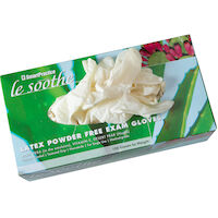 3051171 Le Soothe Latex PF Gloves Small, 100/Box, 44012N