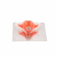 9534191 ClearView Single-Use Nasal Hoods Adult, Outlaw Orange, 33035-10, 12/Pkg., 1