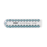 9906291 E-Z ID Ring Systems and Refills Large Refill Rings, Teal, 25/Pkg., 70Z200J