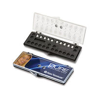0907202 Pure Sapphire Bracket System Patient Kits Upper 5 x 5, No Hooks, .018", Roth