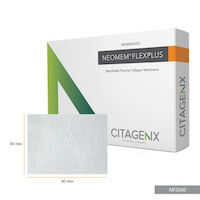 4960402 Neomem FlexPlus Resorbable Collagen Membrane 30 x 40 mm, NF3040